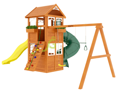 Детская площадка для дачи IgraGrad Клубный домик с трубой Luxe купить в Воронеже