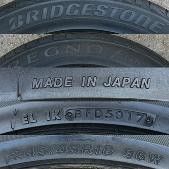 245/45R18 Bridgestone Regno GR-XI комплект 4шт