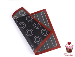 Перфорированный коврик двусторонний Эклер/Макарон 30х40см