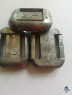 Груз поясной для дайвинга 1кг