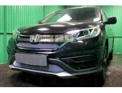 Защита радиатора Honda CR-V IV 2015-2017 2.0 chrome верх