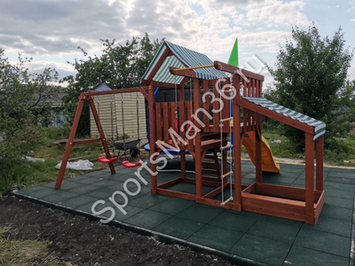 Детская площадка Савушка TooSun 3 Plus с песочницей