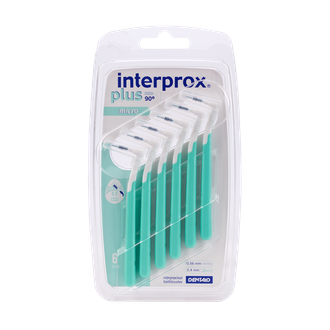 Ершики межзубные 0,9 мм, конические Interprox Plus, Dentaid, 6 шт.