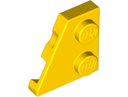 Wedge, Plate 2 x 2  Left, Yellow (24299 / 6132609)