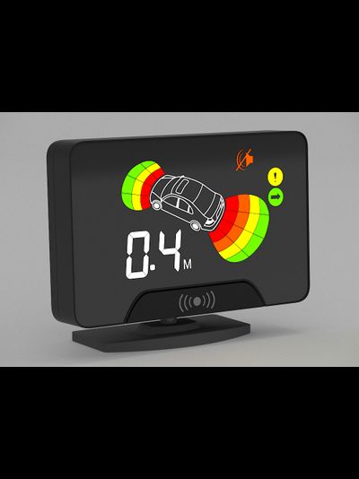 LCD-18 Inside (Парктроник - 8 датчиков)