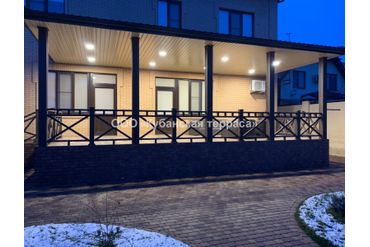 Ограждения ДПК темно-коричневый