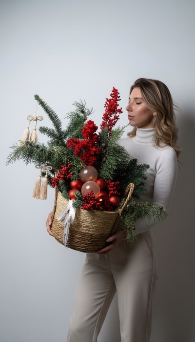 Новогодняя композиция № 1161