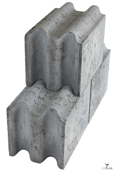 Бетонный блок Lakka Raskasbetoniharkko