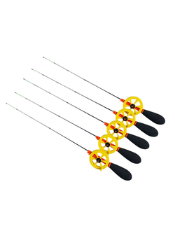 Удочка зимняя #HFB-89F 43см хлыст карбон "Hard" тест: 11-23гр (цена за 5 шт)