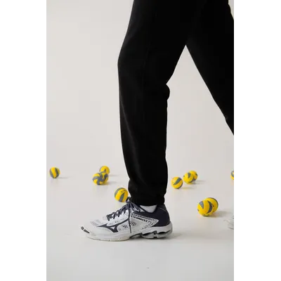 ШТАНЫ спортивные Volleylife (130-150 СМ) черный/графит