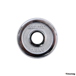 Гантели разборные DB-501, чугун/хромированная сталь, в чемодане, 2 шт, по 7,5 кг