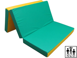 Мат гимнастический складной 3-х секционный