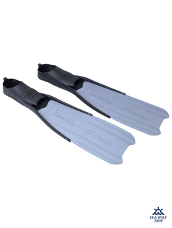 Ласты длинные 43/44 разборные Marlin DEEP S Soft grey L