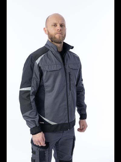 Куртка BRODEKS KS 202 цв. серый/чёрный