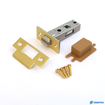 Защёлка дверная цвет Золото матовое купить в Челябинске | КВИРТЕК