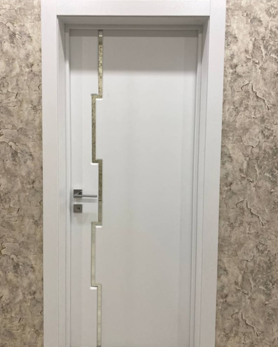 PRESTIGE. МОДЕЛЬ ТЕХНО 2, ВЕРТИКАЛЬНАЯ ГЕОМЕТРИЧЕСКАЯ ВСТАВКА из СТЕКЛА ТРИПЛЕКС или ЗЕРКАЛА.