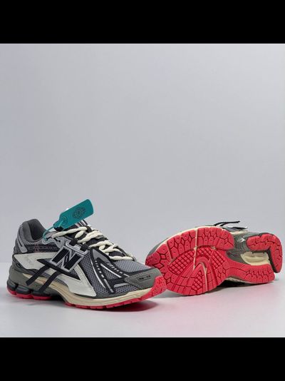 New Balance 1906A Slate Grey Drift Red