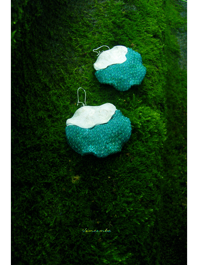 Сказки братьев Гримм. Круглые серьги в стиле фэнтези из коллекции волшебных украшений Винсенто