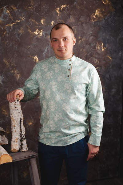 Косоворотка "Изумруд"