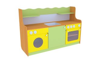 Игровой модуль Кухня малая (размер  д/ш/в 1280/420/850)
