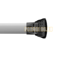 Багажник на крышу автомобиля LUX SCOUT-2 серый для Geely Atlas II 2023-… на интегрированные рейлинги