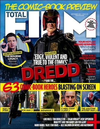Total Film Magazine September 2012 Dredd Cover, Иностранные журналы, Intpressshop