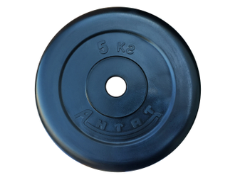 Диск обрезиненный Антат, диаметр 26 мм, вес 1,25 - 25 кг