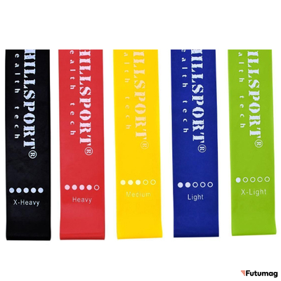 Набор резинок для фитнеса Mini Bands OnhillSport 5в1