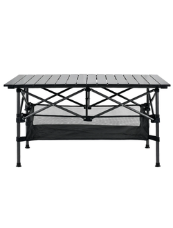 Стол туристический металлический НВА-1010-04 с сеткой (размер: 120х55х50 см)