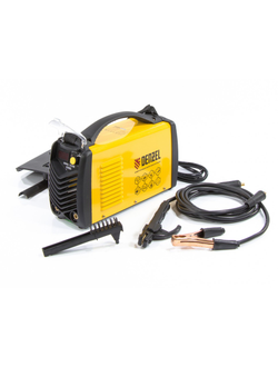 Аппарат инверторный дуговой сварки ММА-160ID, 160 А, ПВР 60%, диаметр электрода 1.6-3.2 мм, провод 2 м Denzel