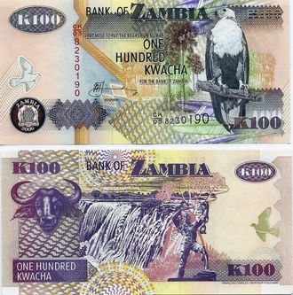 Замбия 100 квача 2006 г.