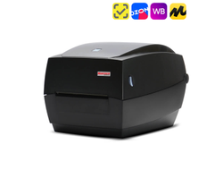 Термотрансферный принтер этикеток MERTECH TLP100 TERRA NOVA USB, RS232, Ethernet Black