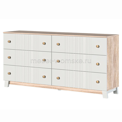 Комод 6 ящиков Ланзетти