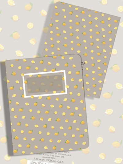 Тетради Милые Фрукты Sweet Fruit's 4 дизайна - 48 листов