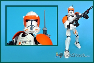 # 75108 Сборная Фигура «Клон–Коммандер Коди» / “Clone Commander Cody” Buildable Action Figure