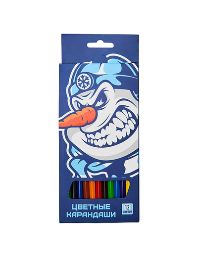 Карандаши цветные ХК «СИБИРЬ»