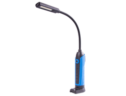 Фонарь светодиодный, гибкий, магнит, 2 элемента, Li-Ion, 3,7 В KING TONY 9TA251A