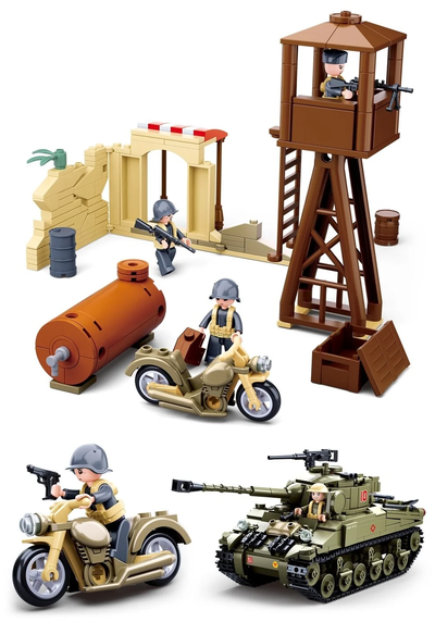Lego ww2 sherman tank best sale