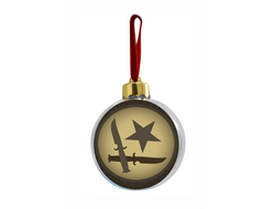 Новогодний шар "Counter-Strike, CS GO, Контр Страйк" №9