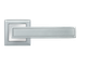 Дверные ручки RUCETTI RAP 23-S SC/CP Цвет - Матовый хром/хром