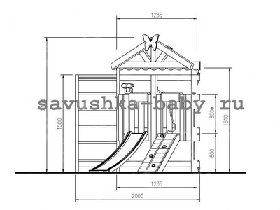 ИГРОВОЙ КОМПЛЕКС САВУШКА BABY - 9