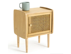 Тумбочка прикроватная с 1 дверью, из плетеного ротанга, Tempa купить в Ялте