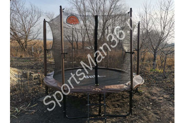 БАТУТ UNIX LINE BLACK&BROWN 10 FT INSIDE. БАСКЕТБОЛЬНЫЙ ЩИТ ДЛЯ БАТУТА UNIX LINE SUPREME