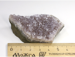 Аметист щетка, друза, Бразилия (62*33*19 мм, 48 г) №24013