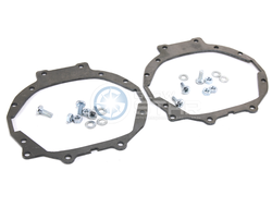 Переходные рамки для Mitsubishi Pajero 4 (2006 - 2014) под модуль Hella R New/Koito Q5 (Комплект, 2шт)