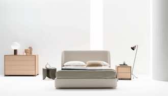 КРОВАТЬ ATTICO ONIRI С ОСНОВАНИЕМ 180*200 (L200*P214*H103) АРТ. AT610/180 GIORGIOCASA