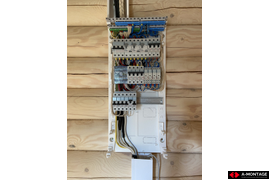 Электрика в деревянном доме