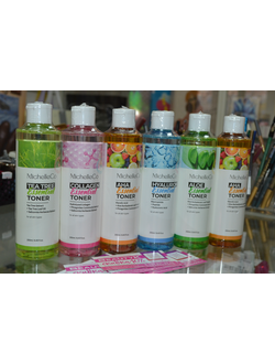 Гипоаллергенные корейские тонеры для лица для различных типов кожи Michelle Hypoallergenic Skin Toner, объем 250 ml