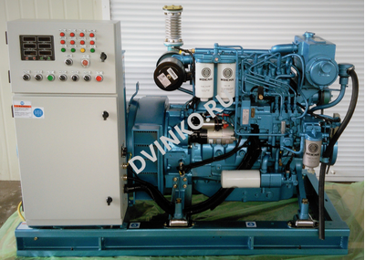 Судовой дизель генератор CCFJ75J-WV, 75 кВт - купить - Двинко