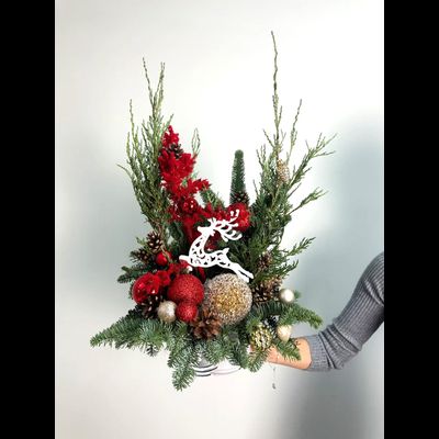 Новогодняя композиция № 1134